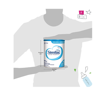 Image 7 of product Similac - Lower Iron Milk-Based Infant Formula, 850 g