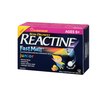 Image 3 of product Reactine - Reactine Fast Melt Junior Formula, 12 units