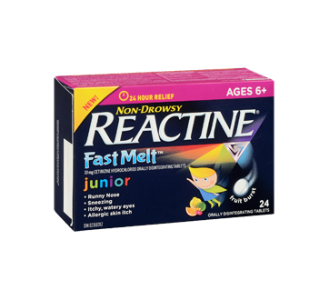 Image 2 of product Reactine - Reactine Fast Melt Junior Formula, 24 units