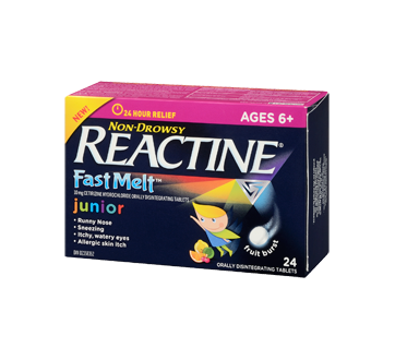 Image 3 of product Reactine - Reactine Fast Melt Junior Formula, 24 units