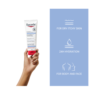 Image 2 of product Eucerin - Calming Daily Moisturizing Body Cream for Itchy Dry Skin