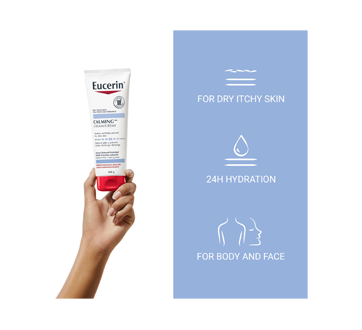 Image 2 of product Eucerin - Calming Daily Moisturizing Body Cream for Itchy Dry Skin