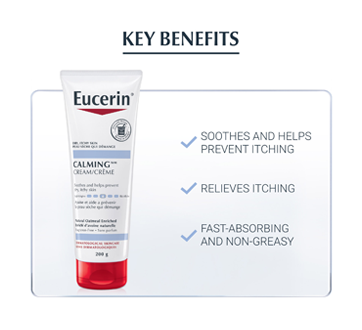Image 5 of product Eucerin - Calming Daily Moisturizing Body Cream for Itchy Dry Skin