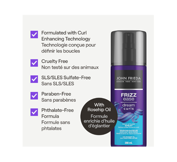 Image 5 of product John Frieda - Frizz Ease Dream Curls Daily Styling Spray, 200 ml