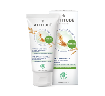 Image of product Attitude - Intense Nourishing Natural Hand Cream, 75 ml