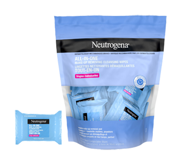 Image of product Neutrogena - All-in-OneMake-up Removing Cleansing, 20 units