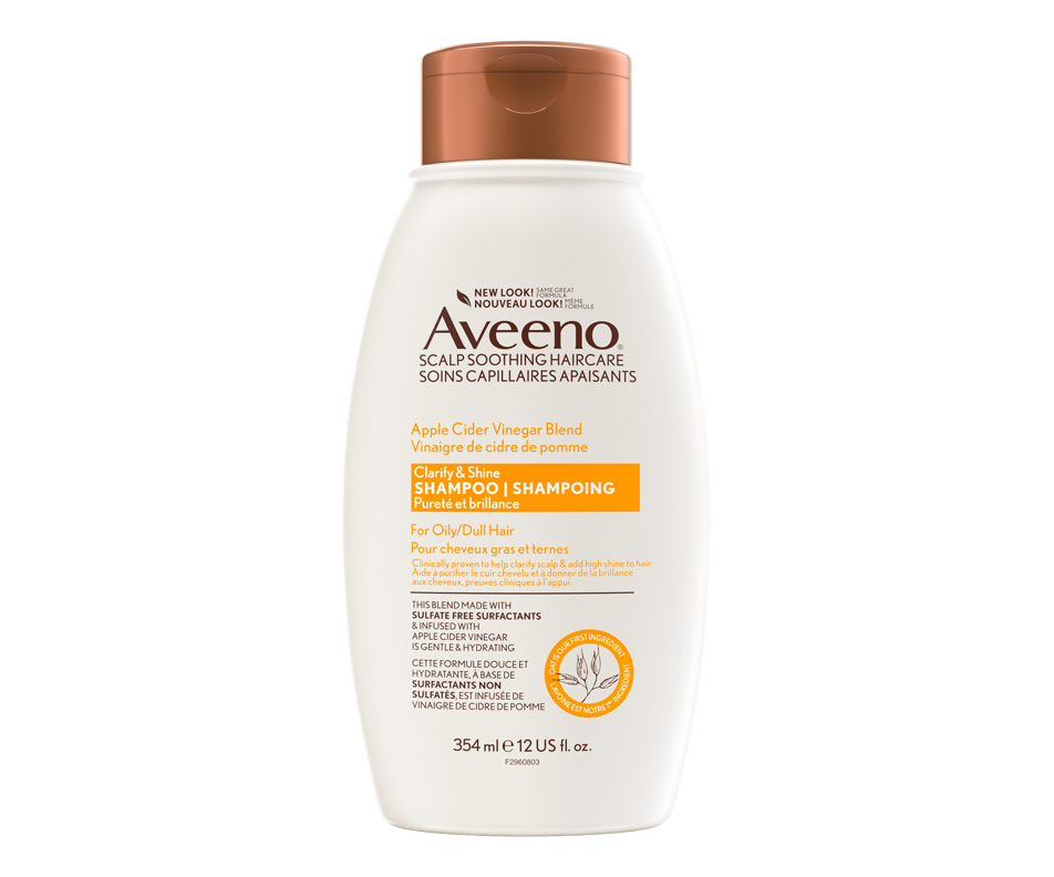 Apple Cider Vinegar Shampoo, 354 ml Aveeno Regular Jean Coutu