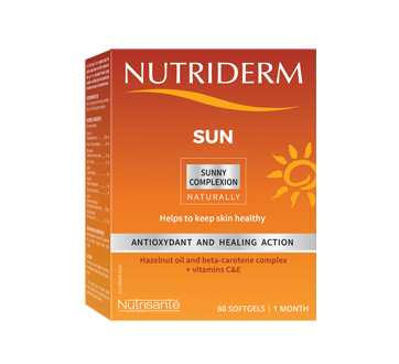 Image of product Nutrisanté - Nutriderm Sun, 60 units