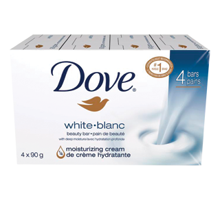 Beauty Bar, 4 x 90 g, White – Dove : Soap