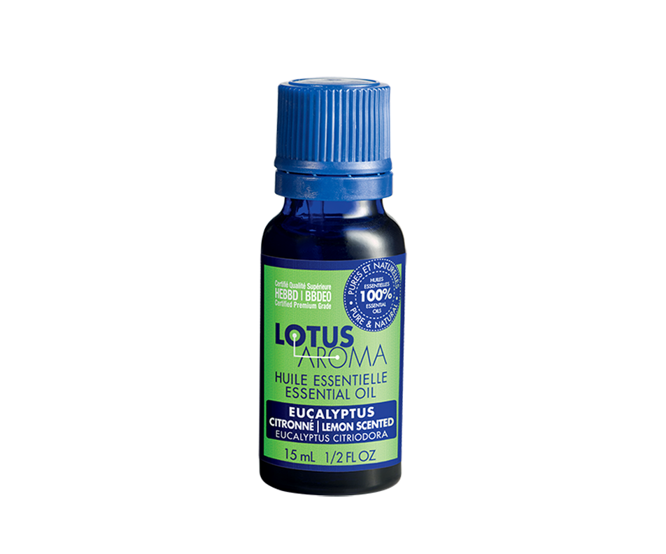 Eucalyptus Citriodora Essential Oil, 15 ml Lotus Aroma Essential Oils Jean Coutu