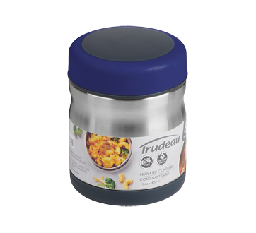 Image of product Trudeau - Fuel Peak Inox Food Jar, 450 ml, Blueberry