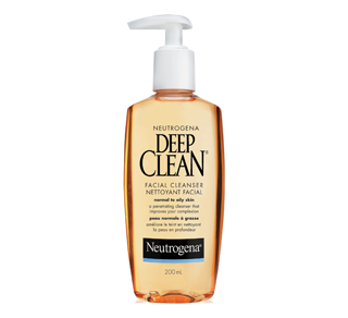 Deep Clean Facial Cleanser, 200 ml – Neutrogena : Face