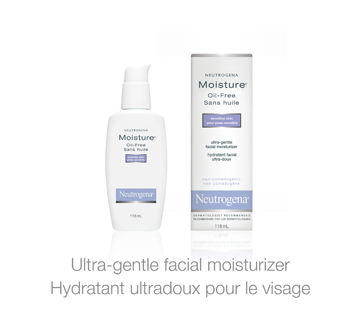 Image 2 of product Neutrogena - Moisture Oil-Free for Sensitive Skin, 120 ml