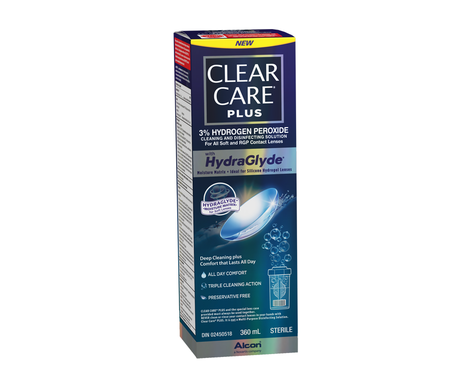 Clear Care Plus, 360 ml Clear Care Contact Lens Solution Jean Coutu
