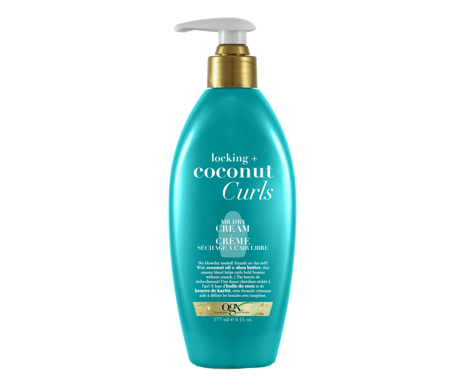 Locking + Coconut Curls Air Dry Cream, 177 ml OGX Treatment Jean
