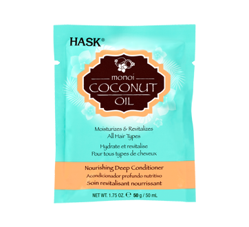 Image of product Hask - Monoi Coconut Oil Nourishing Deep Conditioner, 50 ml