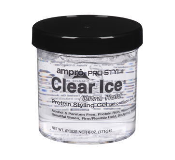 Image of product Ampro - Clear Ice Protein Styling Gel, 171 ml