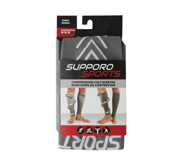 Sports Compression Calf Sleeves, 1 unit, Extra Large