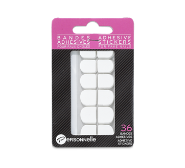 Adhesive Stickers for Fake Nails, 36 units