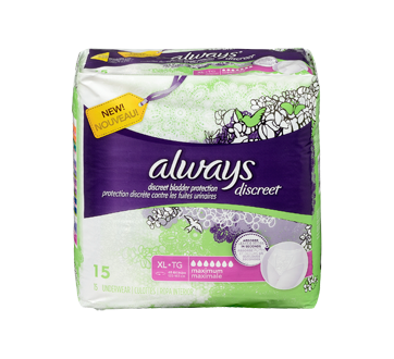Image 3 of product Always - Discreet Incontinence Underwear, Maximum Absorbency, 15 units, X-Large