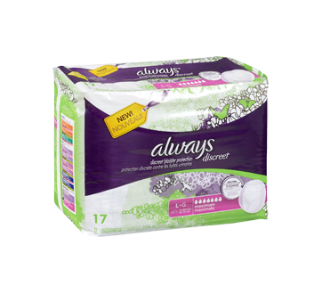 Image 2 of product Always - Discreet Incontinence Underwear, Maximum Absorbency, 17 units, Large