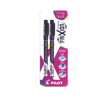 Frixion Fineliner Erasable Fine Marker Pen , 2 units, Blue 