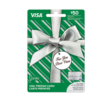 50 Vanilla Visa Prepaid Card 1 Unit