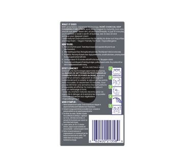 Image 3 of product Bioré - Deep Cleansing Charcoal Pore Strips, 8 units