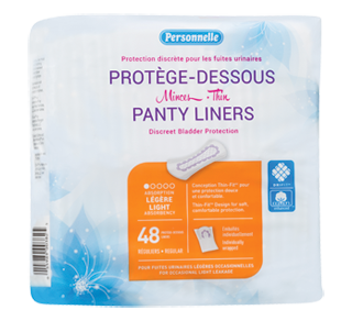 Panty Liners, 48 units