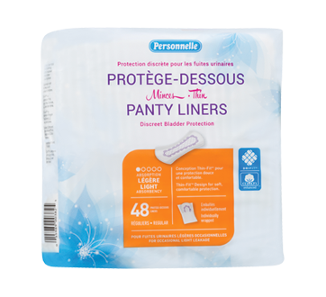Image of product Personnelle - Panty Liners, 48 units