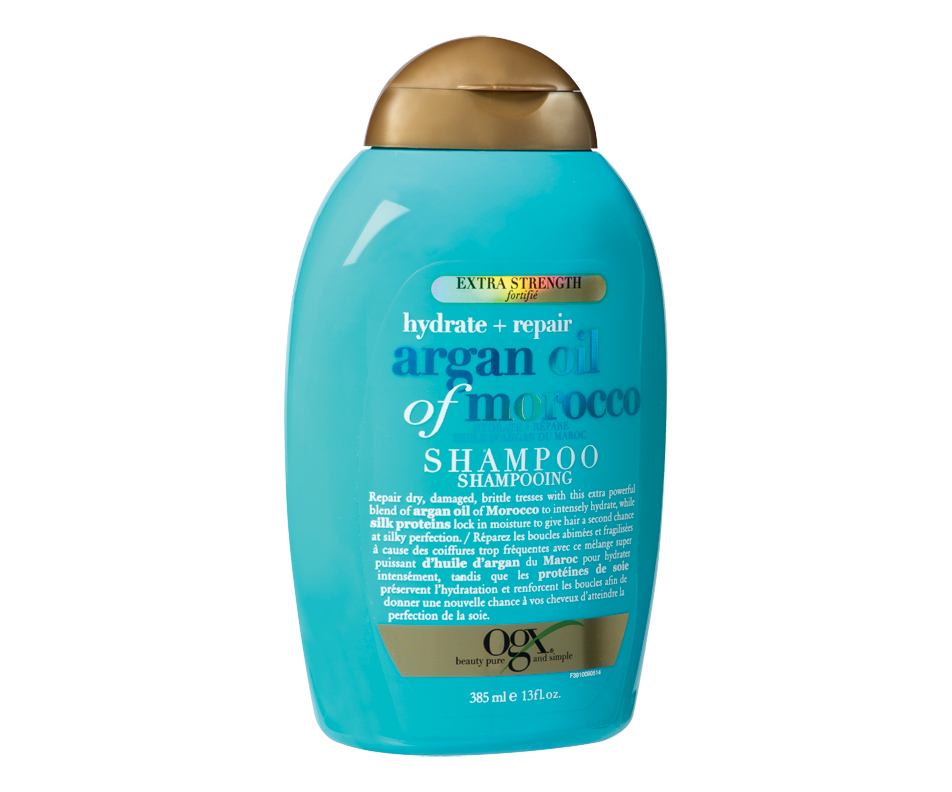 Extra Strength Argan Oil of Morocco, Hydrate and Repair Shampoo, 385 ml