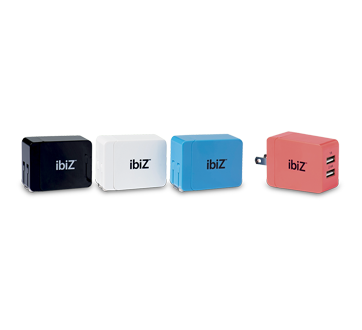 Image of product ibiZ - Dual USB Wall Charger, 1 unit