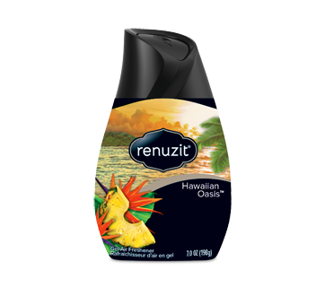 Adjustable Exotic Escapes Hawaian Oasis Gel Air Freshener, 198 g