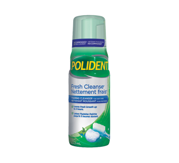 Foaming Antibacterial Denture Cleanser, 125 ml