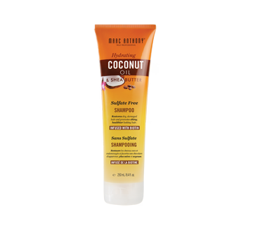 Hydrating Coconut Oil & Shea Butter Sulfate Free Shampoo, 250 ml