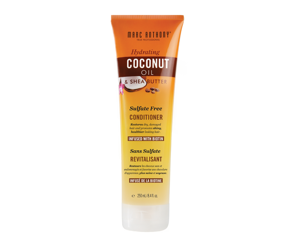 Hydrating Coconut Oil & Shea Butter Sulfate Free Conditioner, 250 ml