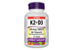 Thumbnail of product Webber - Vitamin K2 + D3 120 mcg/1000 IU, 30 units