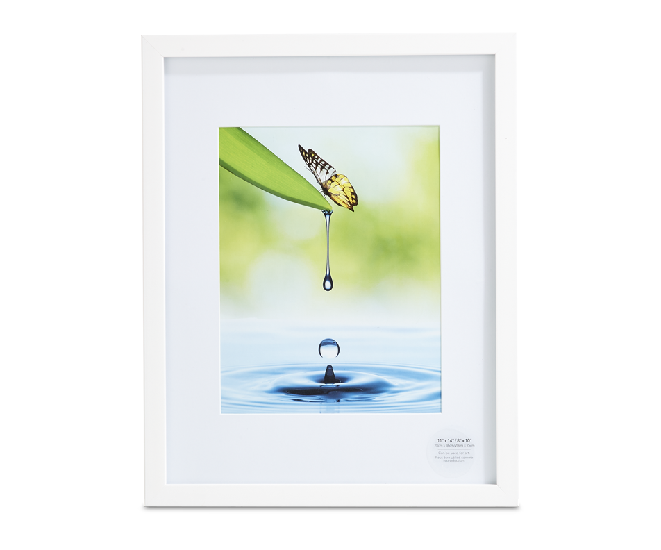 Impression Gallery Frame, 1 unit, White Columbia Frame Frame Jean Coutu