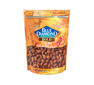 Zesty BBQ almonds, 454 g