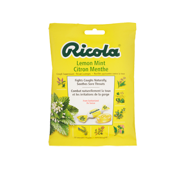 Image of product Ricola - Lozenges, 75 g, Lemon Mint