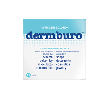 Image of product Dermburo - Astringent Solution, 12 bags