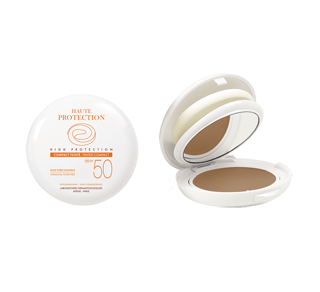 High Protection Tinted Compact SPF 50, 10 g, Honey