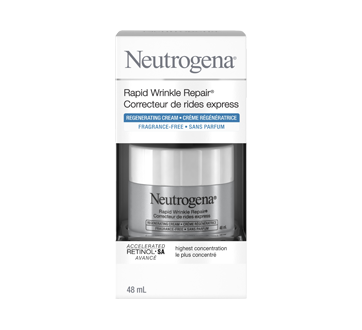 Image 8 of product Neutrogena - Rapid Wrinkle Repair Regenerating Cream, 48 ml, Fragrance-Free