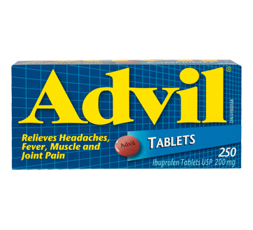 Image of product Advil - Tablets, 250 units