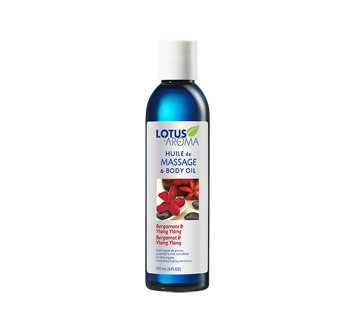 Massage and Body Oil, 120 ml, Bergamot and Ylang-Ylang