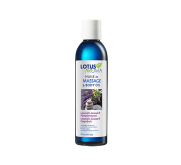 Massage and Body Oil, 120 ml, Lavandin Grosso and Grapefruit