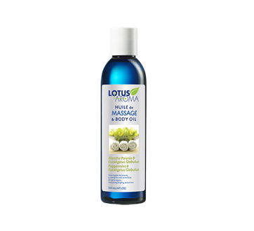 Massage and Body Oil, 120 ml, Peppermint and Eucalyptus Globulus