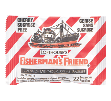 Image of product Fisherman's Friend - Cherry Sucrose Free Lozenges, 22 units