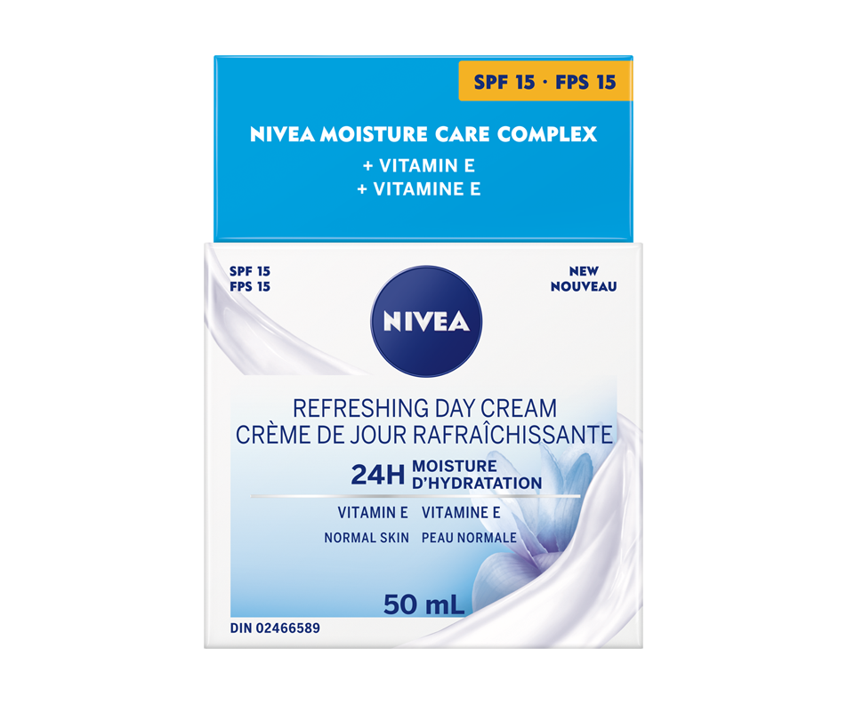 Essentials 24H Moisture Boost + Refresh Day Cream SPF 15, Normal Skin