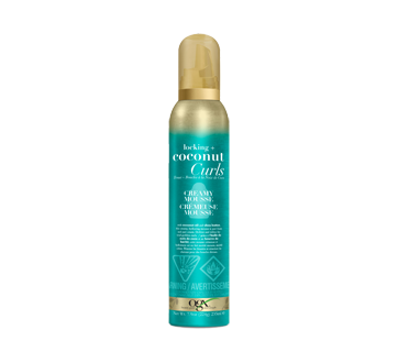 Image of product OGX - Locking+ Coconut Curls Creamy Mousse, 235 ml